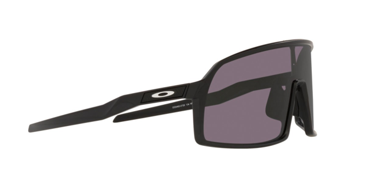 Sunglasses Oakley Sutro s OO 9462 (946207) color matte black shape rectangle lenses prizm grey