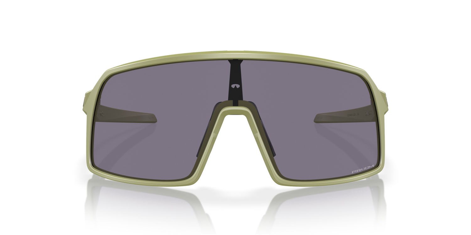 Occhiali da sole Oakley Sutro S OO 9462 (946212) colore matte fern forma mask lenti prizm grey
