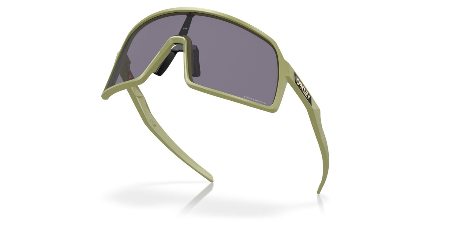 Occhiali da sole Oakley Sutro S OO 9462 (946212) colore matte fern forma mask lenti prizm grey