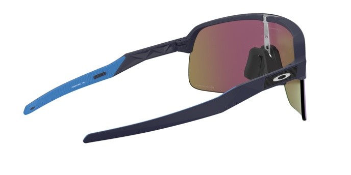 Sonnenbrillen Oakley Sutro lite OO 9463 (946306) farbe matte navy form rechteckig gläser prizm sapphire