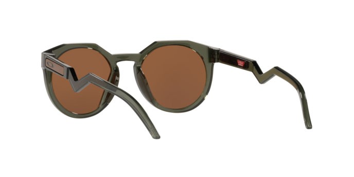 Sonnenbrillen Oakley HSTN OO 9464 (946404) farbe olive ink form rechteckig gläser prizm tungsten polarized