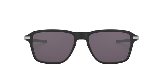 Occhiali da sole Oakley Wheel house OO 9469 (946901) colore satin black forma quadrato lenti prizm grey