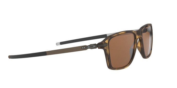 Sonnenbrillen Oakley Wheel house OO 9469 (946904) farbe polished brown tortoise form quadratisch gläser prizm tungsten polarized