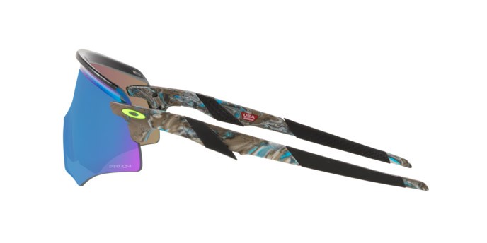 Sonnenbrillen Oakley Encoder OO 9471 (947109) farbe sanctuary swirl form rechteckig gläser prizm sapphire