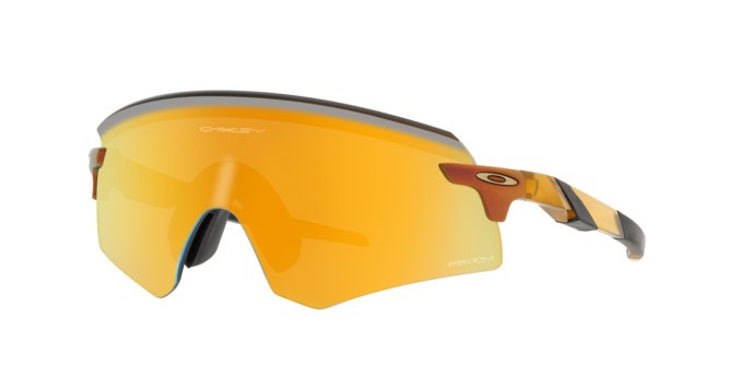 Sonnenbrillen Oakley Encoder OO 9471 (947120) farbe transparent light curry form maske gläser prizm 24k