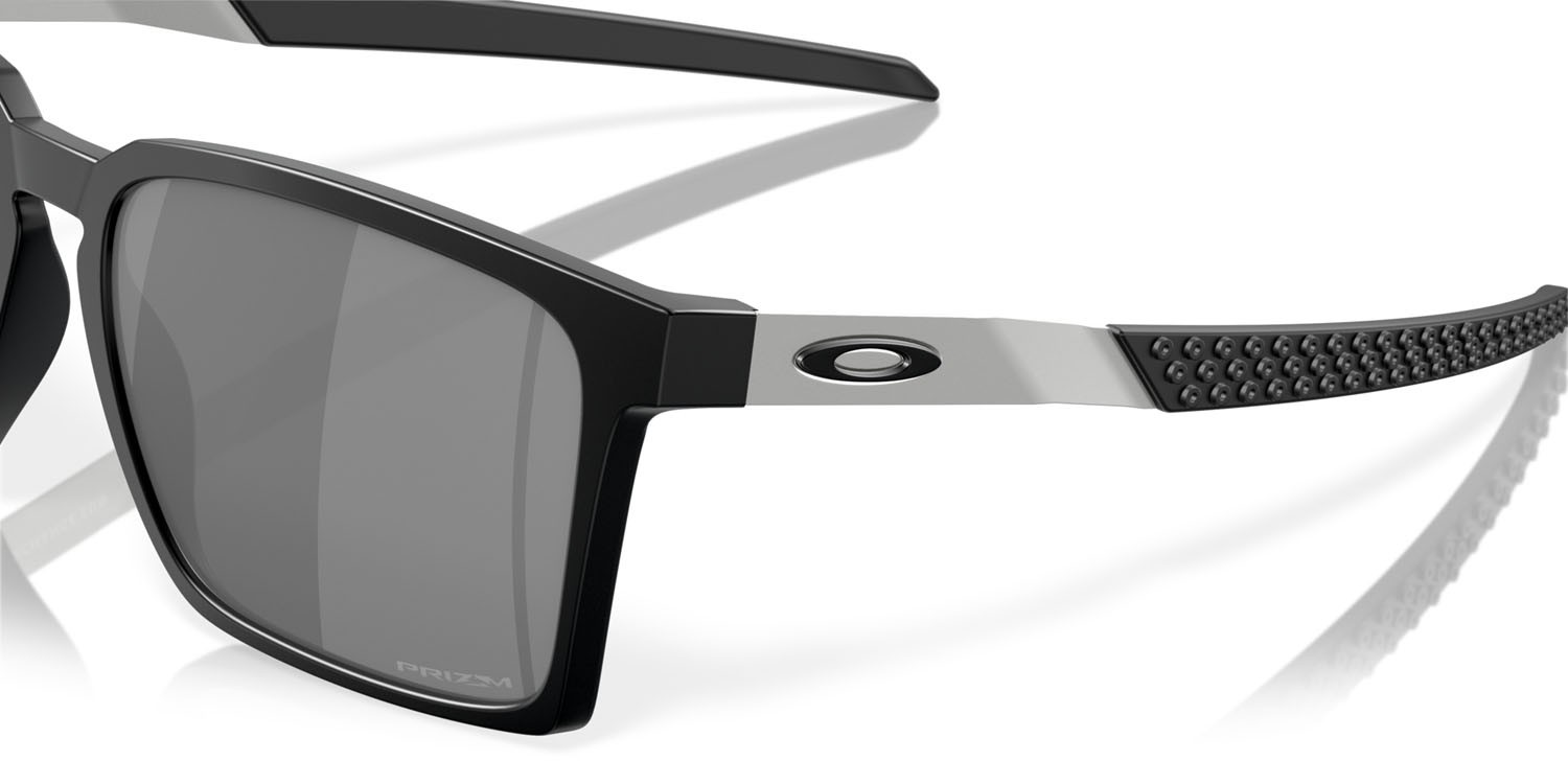 Sonnenbrillen Oakley Exchange Sun OO 9483 (948301) farbe nero satinato form rechteckig gläser prizm black
