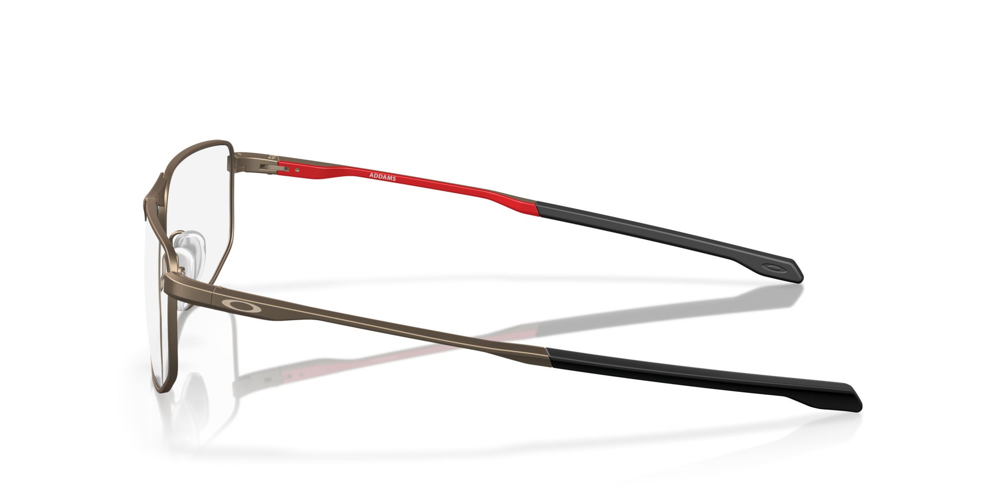 Brillen Oakley Addams OX 3012 (301202) farbe peltro form rechteckig gläser lente demo