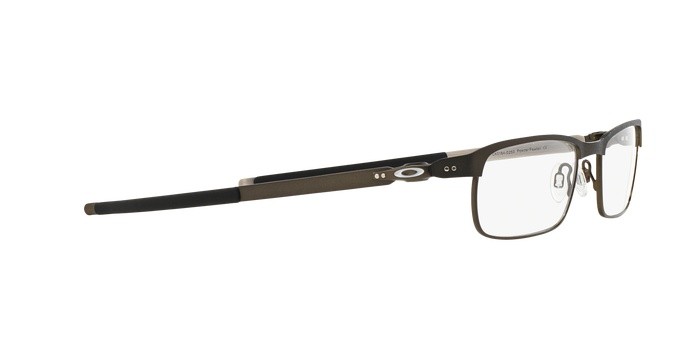 Brillen Oakley Tincup OX 3184 (318402) farbe powder pewter form rechteckig gläser clear