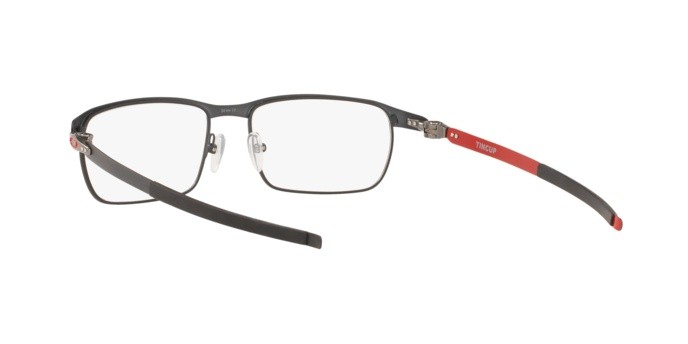 Brillen Oakley Tincup OX 3184 (318411) farbe satin light steel form rechteckig gläser clear