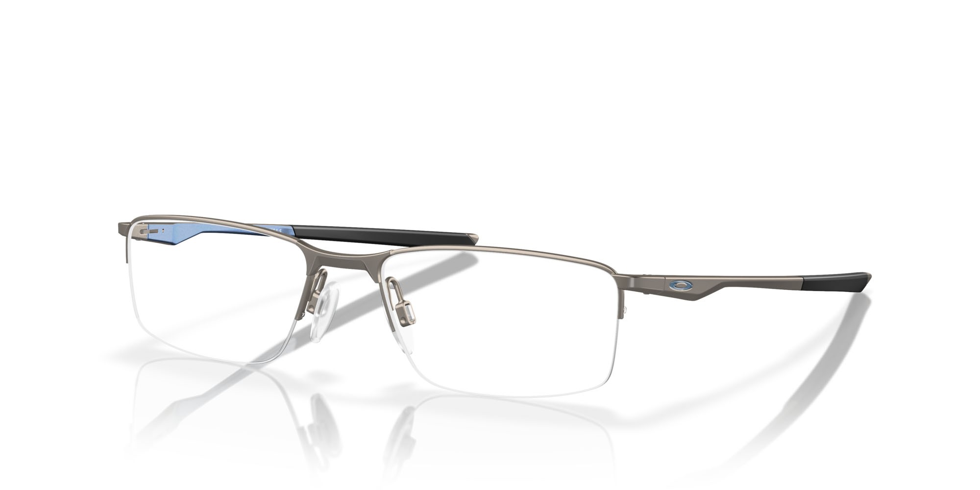 Brillen Oakley Socket 5.5 OX 3218 (321813) farbe gunmetal opaco form rechteckig gläser lente demo