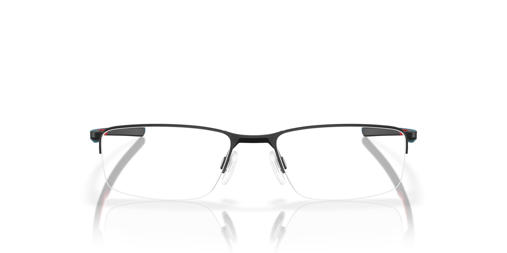 Brillen Oakley Socket 5.5 OX 3218 (321814) farbe nero satinato form rechteckig gläser lente demo