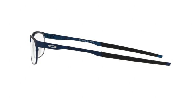 Occhiali da vista Oakley Steel plate OX 3222 (322203) colore powder midnight forma rettangolare lenti demo lens