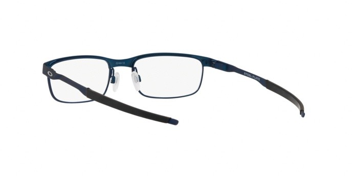 Occhiali da vista Oakley Steel plate OX 3222 (322203) colore powder midnight forma rettangolare lenti demo lens