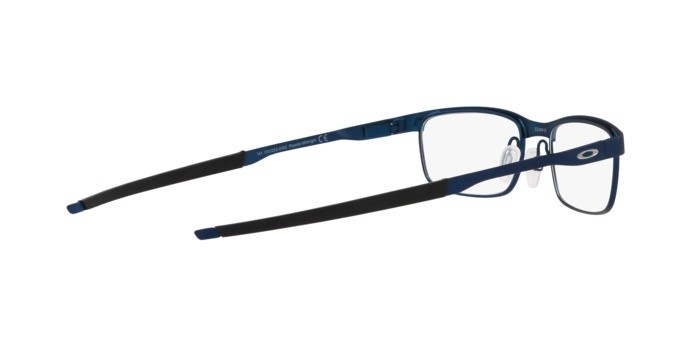 Occhiali da vista Oakley Steel plate OX 3222 (322203) colore powder midnight forma rettangolare lenti demo lens