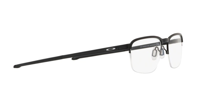 Brillen Oakley Cathode OX 3233 (323301) farbe satin black form quadratisch gläser clear