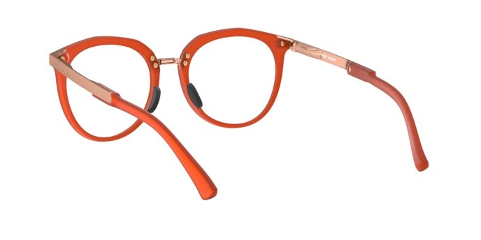 Brillen Oakley Top knot OX 3238 (323806) farbe satin amber form cat-eye gläser clear