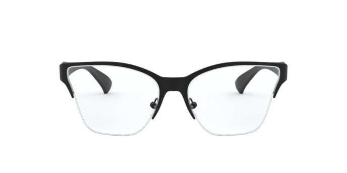 Brillen Oakley Halifax OX 3243 (324301) farbe satin black form cat-eye gläser clear