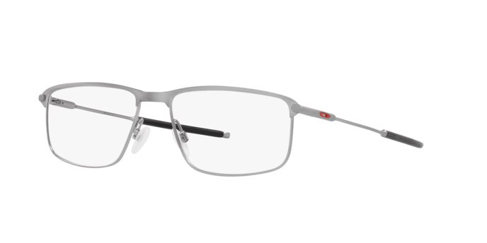 Brillen Oakley Socket TI OX 5019 (501904) farbe satin brushed chrome form rechteckig gläser demo lens