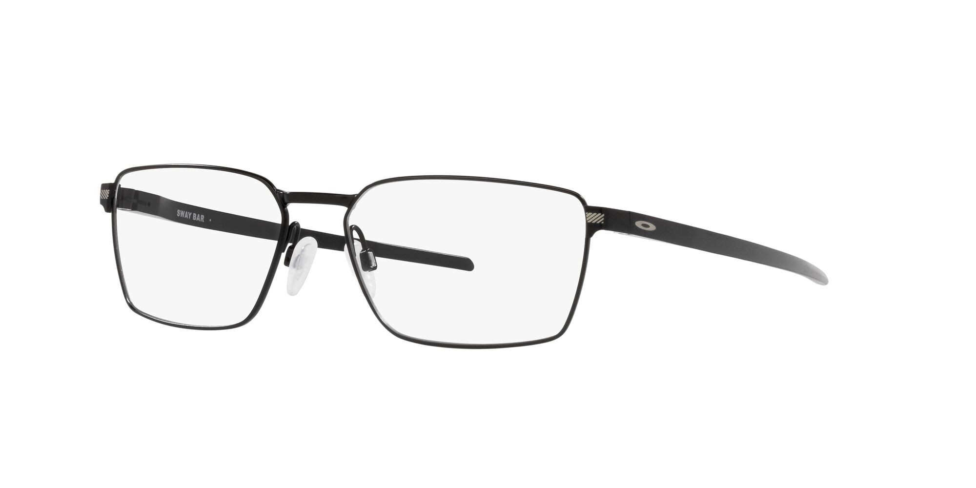 Brillen Oakley Sway Bar OX 5073 (507301) farbe nero satinato form rechteckig gläser lente demo