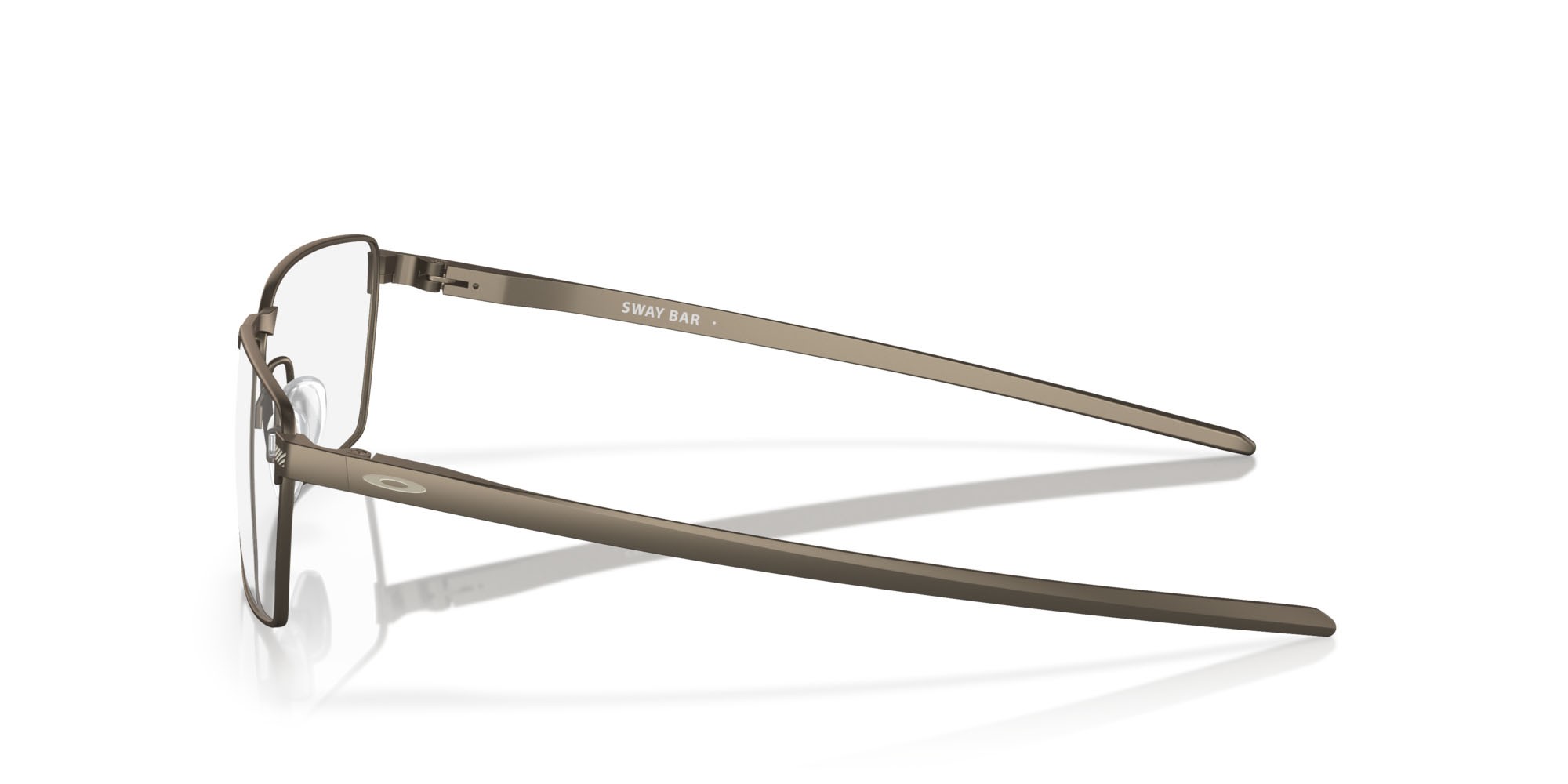 Brillen Oakley Sway Bar OX 5078 (507802) farbe peltro form rechteckig gläser lente demo