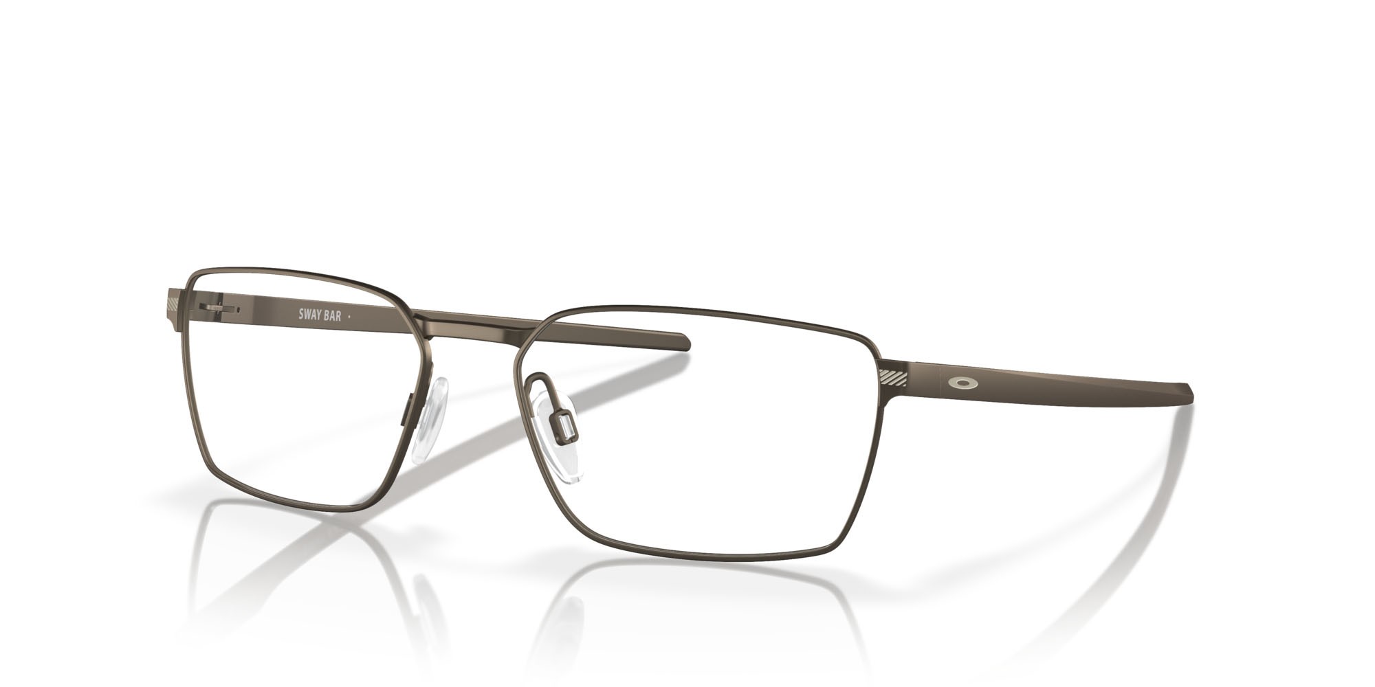Brillen Oakley Sway Bar OX 5078 (507802) farbe peltro form rechteckig gläser lente demo