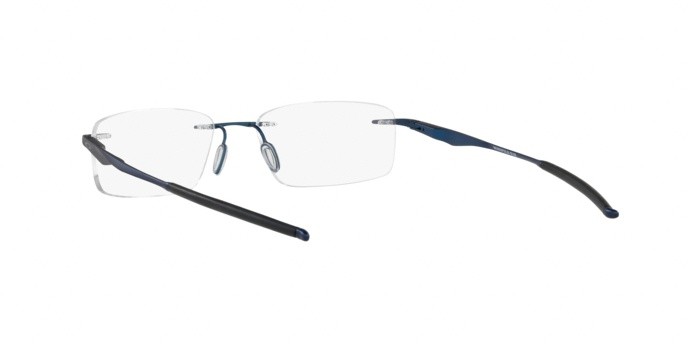 Occhiali da vista Oakley Wingfold evr OX 5118 (511804) colore satin midnight forma ovale lenti clear