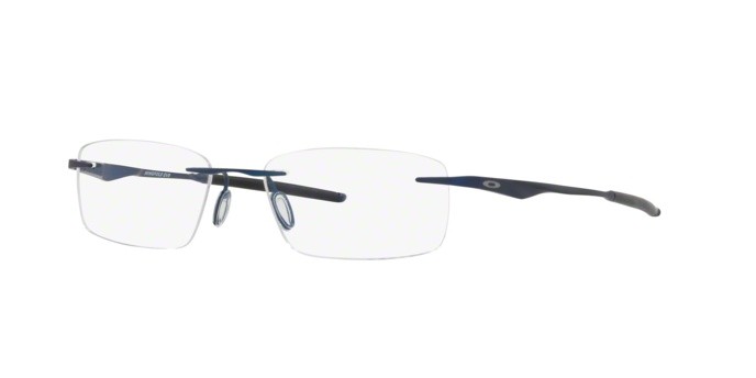 Occhiali da vista Oakley Wingfold evr OX 5118 (511804) colore satin midnight forma ovale lenti clear