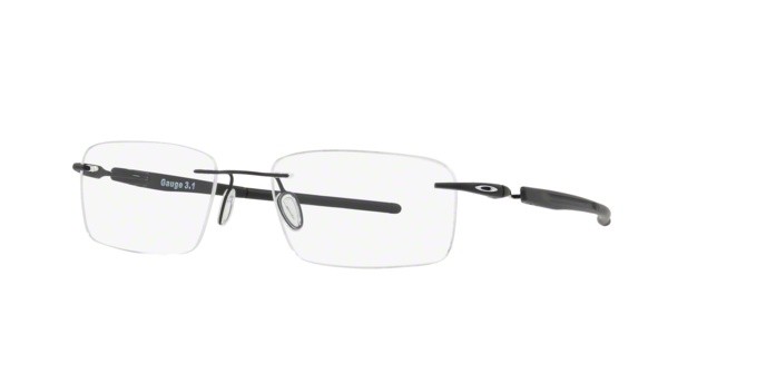 Brillen Oakley Gauge 3.1 OX 5126 (512601) farbe matte black form rechteckig gläser clear