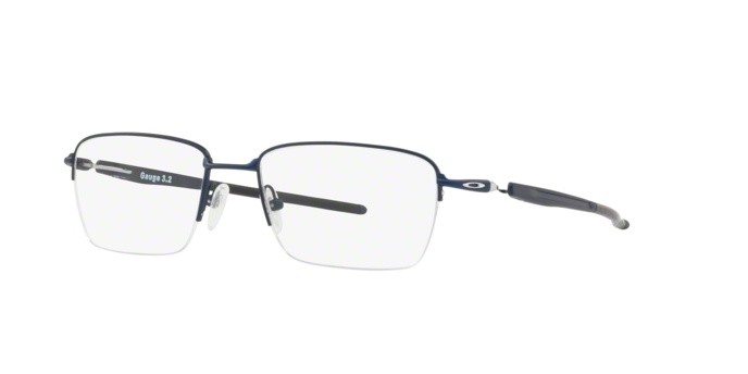 Brillen Oakley Gauge 3.2 blade OX 5128 (512803) farbe matte midnight form rechteckig gläser clear