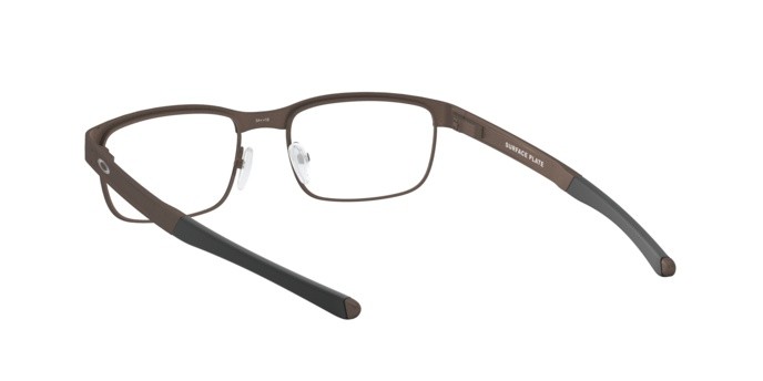 Brillen Oakley Surface plate OX 5132 (513202) farbe pewter form quadratisch gläser clear