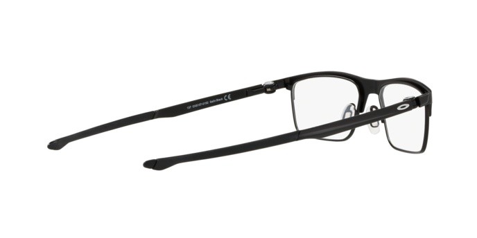 Brillen Oakley Cartridge OX 5137 (513701) farbe satin black form rechteckig gläser clear