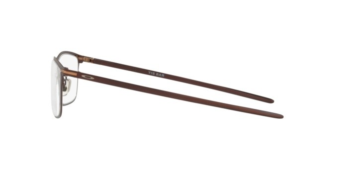 Brillen Oakley Tie bar OX 5138 (513803) farbe satin corten form rechteckig gläser clear