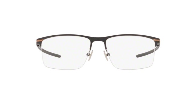 Brillen Oakley Tie bar 0.5 OX 5140 (514003) farbe satin light steel form rechteckig gläser clear