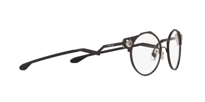 Brillen Oakley Deadbolt OX 5141 (514101) farbe satin black form rund gläser clear