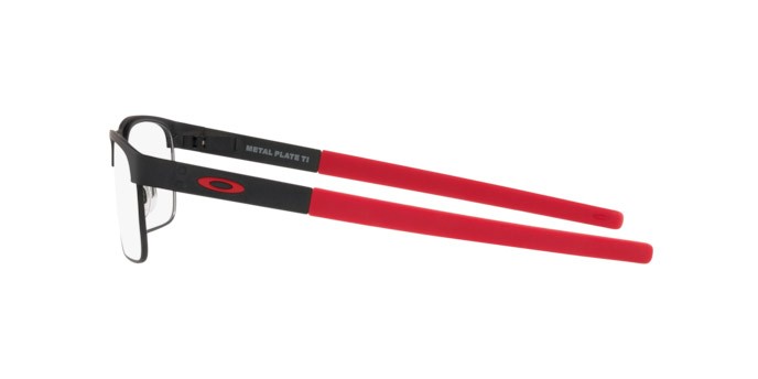 Occhiali da vista Oakley Metal Plate TI OX 5153 (515304) colore satin light steel forma quadrato lenti demo lens
