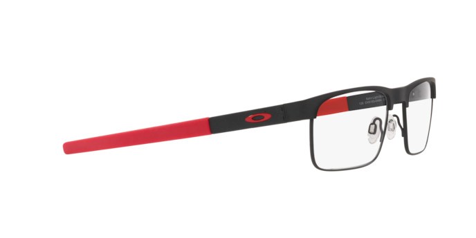 Occhiali da vista Oakley Metal Plate TI OX 5153 (515304) colore satin light steel forma quadrato lenti demo lens