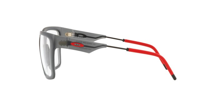 Brillen Oakley Nxtlvl OX 8028 (802802) farbe satin grey smoke form quadratisch gläser demo lens