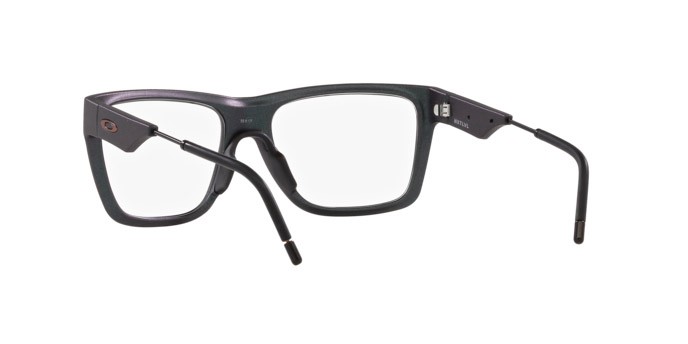 Brillen Oakley Nxtlvl OX 8028 (802807) farbe matte dark silver/blue colorshift form quadratisch gläser lente demo