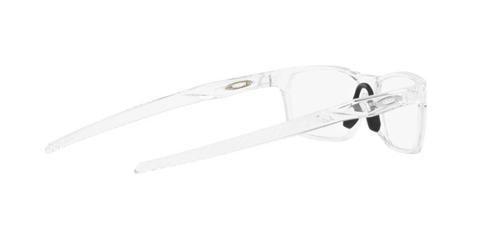 Brillen Oakley Hex Jector OX 8032 (803206) farbe trasparente lucido form rechteckig gläser lente demo