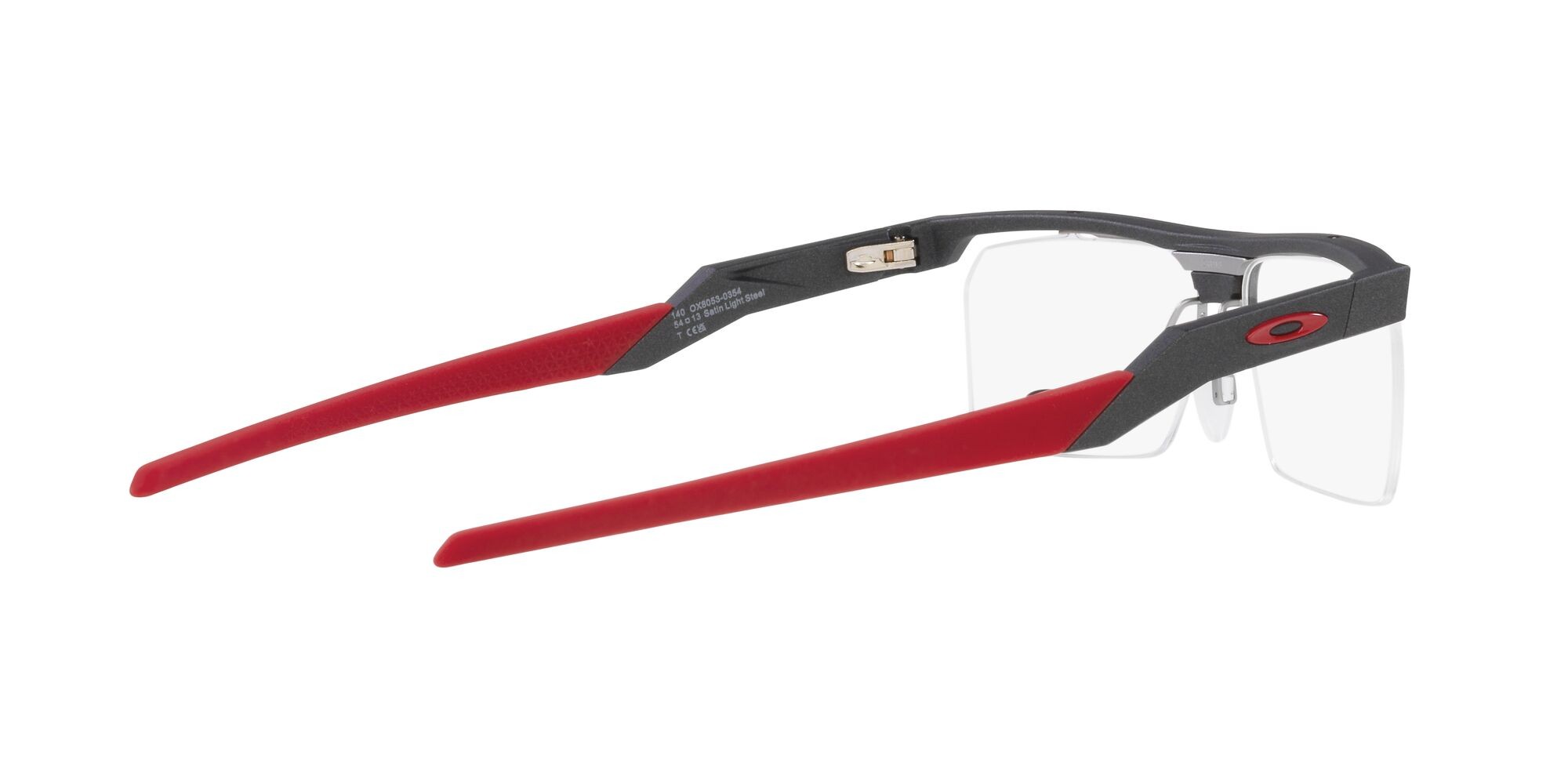 Brillen Oakley Coupler OX 8053 (805303) farbe acciaio chiaro satinato form rechteckig gläser lente demo