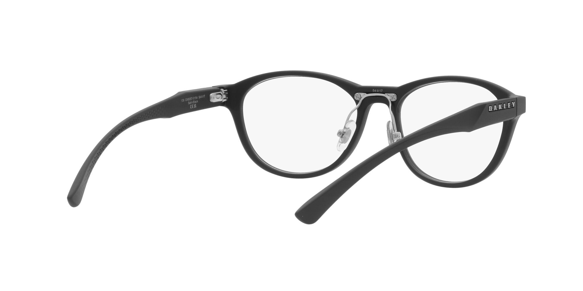 Brillen Oakley Draw Up OX 8057 (805701) farbe nero satinato form rund gläser lente demo