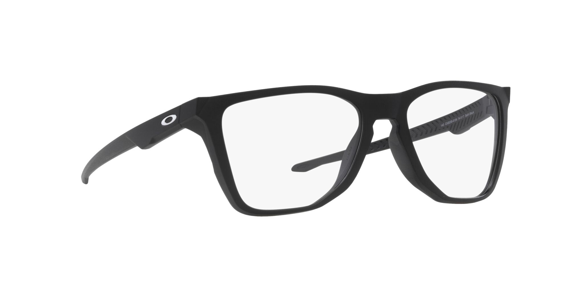Brillen Oakley The Cut OX 8058 (805801) farbe nero satinato form quadratisch gläser lente demo