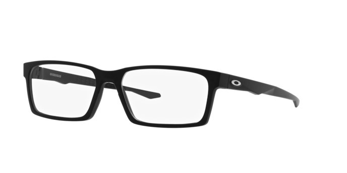 Brillen Oakley Overhead OX 8060 (806001) farbe nero satinato form rechteckig gläser lente demo