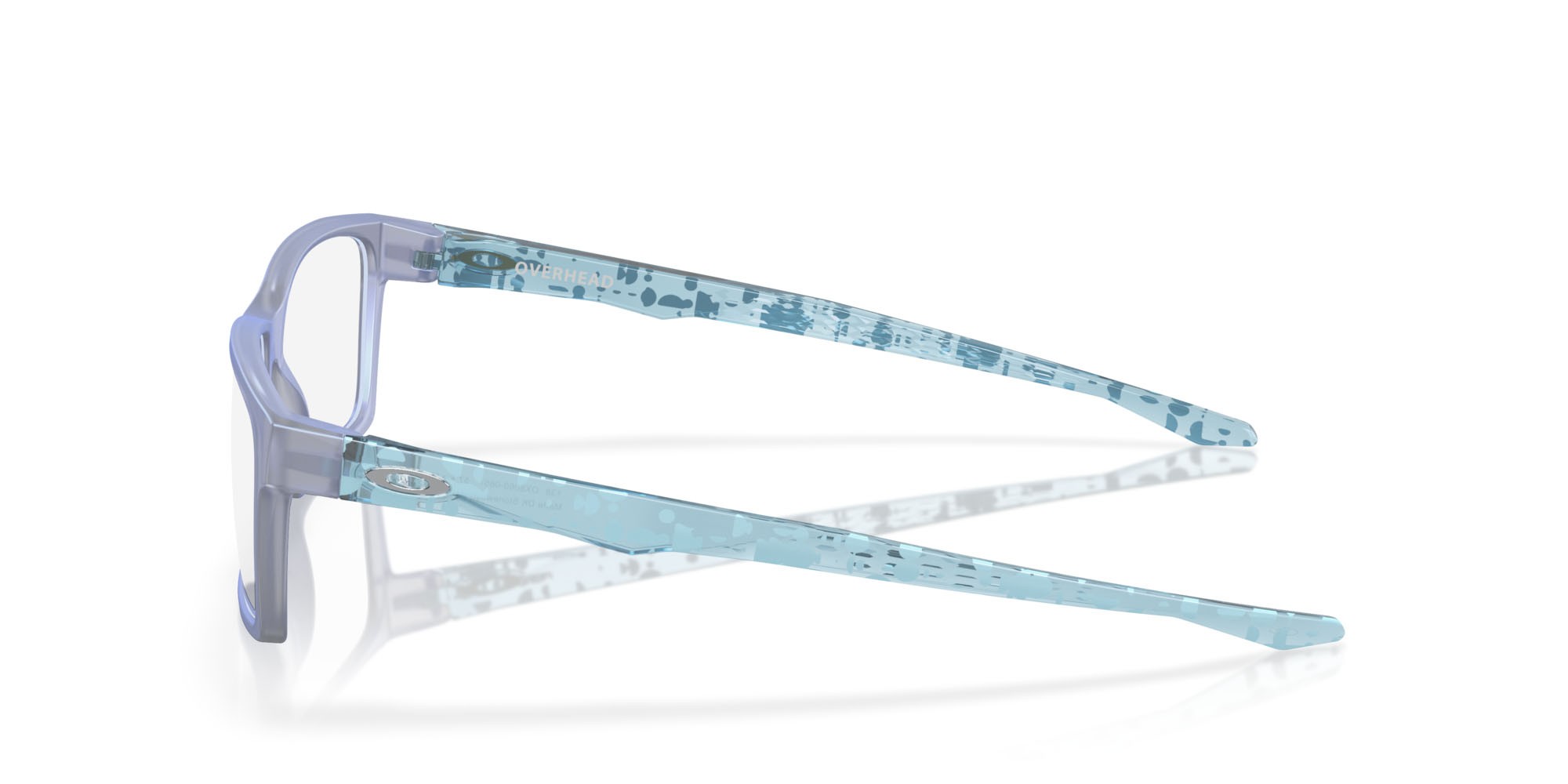 Brillen Oakley Overhead OX 8060 (806006) farbe matte dark stonewash opaline form rechteckig gläser lente demo
