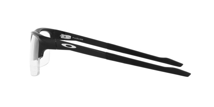 Occhiali da vista Oakley Plazlink OX 8061 (806101) colore nero satinato forma rettangolare lenti lente demo