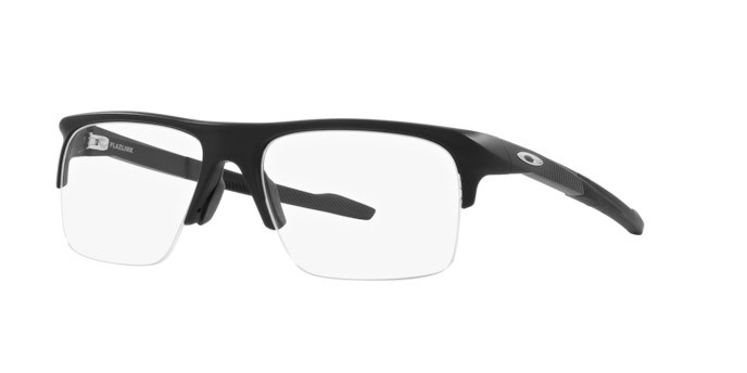 Occhiali da vista Oakley Plazlink OX 8061 (806101) colore nero satinato forma rettangolare lenti lente demo