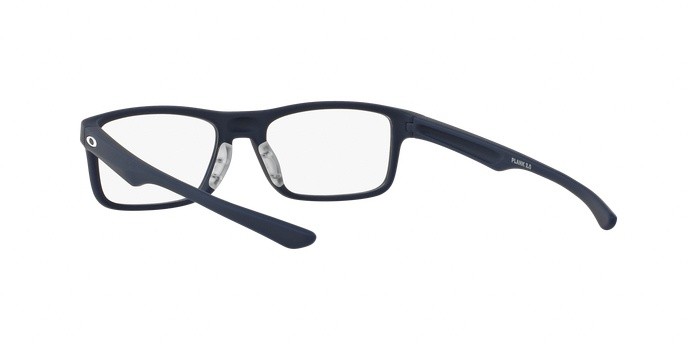 Occhiali da vista Oakley Plank 2.0 OX 8081 (808103) colore softcoat universal blue forma rettangolare lenti clear