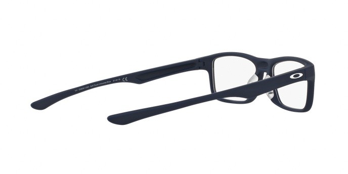 Occhiali da vista Oakley Plank 2.0 OX 8081 (808103) colore softcoat universal blue forma rettangolare lenti clear