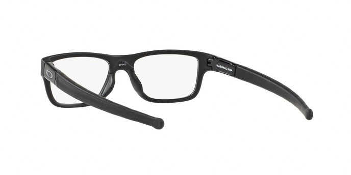 Brillen Oakley Marshal mnp OX 8091 (809101) farbe satin black form rechteckig gläser clear