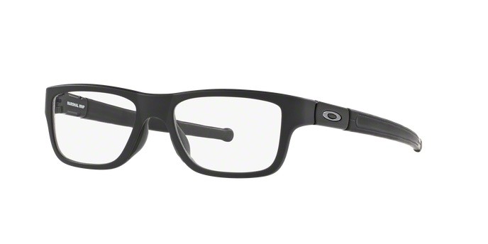 Brillen Oakley Marshal mnp OX 8091 (809101) farbe satin black form rechteckig gläser clear